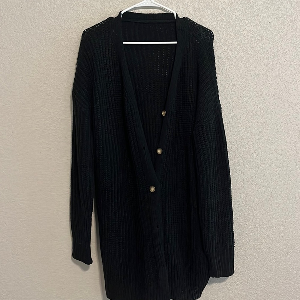 Oversized Knit Cardigan